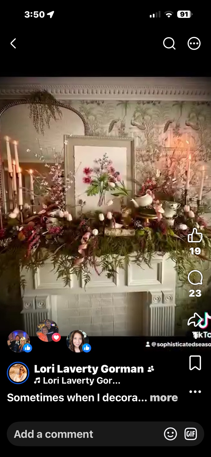 Flowers, candlelight & a touch of whimsy — seasonal decorating by Lori