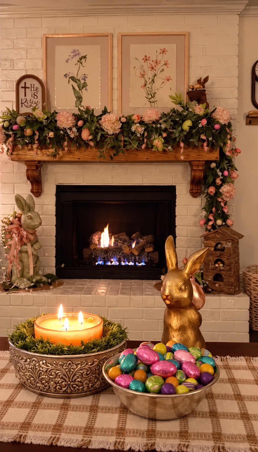 Easter at home — seasonal decorating by Lori